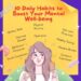 10 Daily Habits to Boost Your Mental Well-being